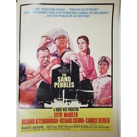 The Sand Pebbles Original Large Poster c.1967