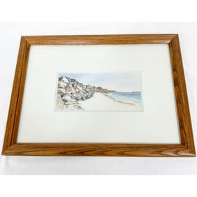 Vintage Nancy Cooper Funk Watercolor Print