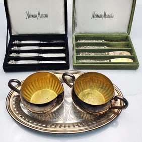 Large Lot of Silver-Plated Items