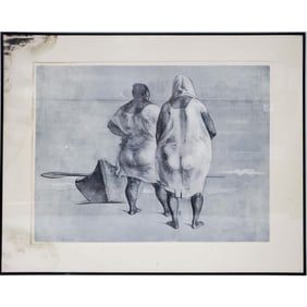 Francisco Zuniga, Mexican (1912-1998) Lithograph