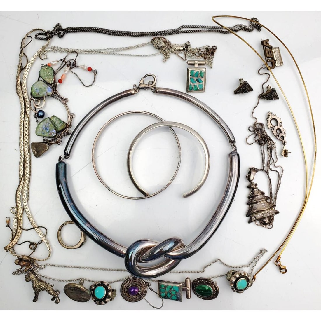 Lot of Fine Sterling Silver Jewelry (1 of 6)