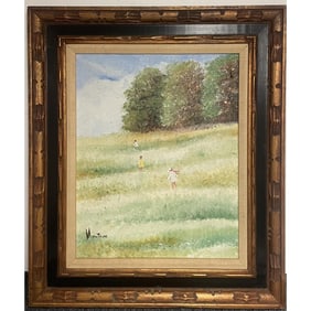 Antique Signed Impressionist Painting