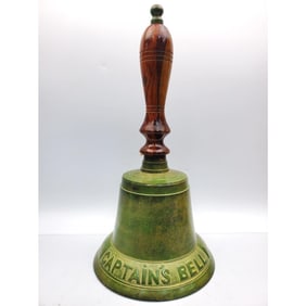 Vintage Brass Captain's Bell