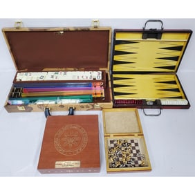 Lot of 3 Vintage Game Sets