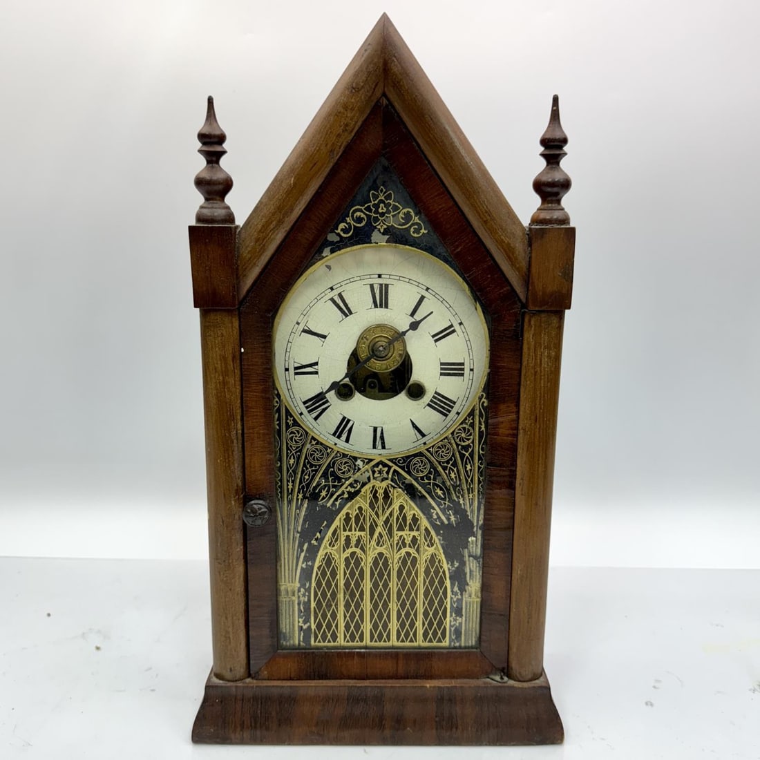 Antique Wooden Clock by Jerome & Co. Circa 1900 (1 of 4)