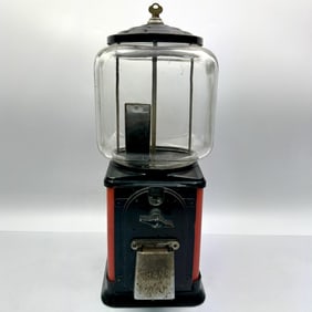 Old Gumball Machine w/ Key