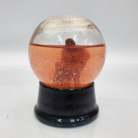 Vintage Snow Globe by Atlas Crystal Works