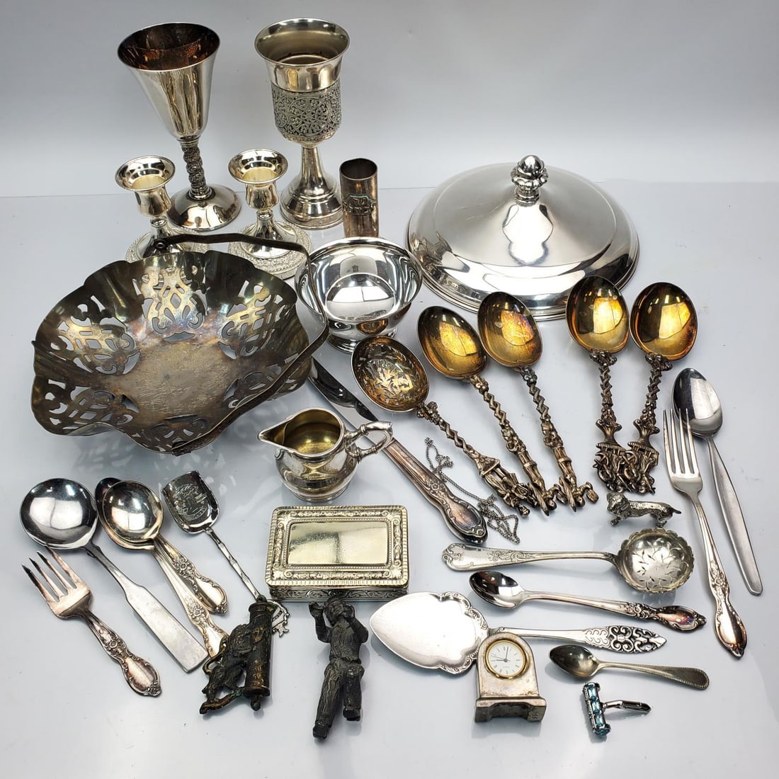 Large Lot of Various Silver Plated Items (1 of 4)