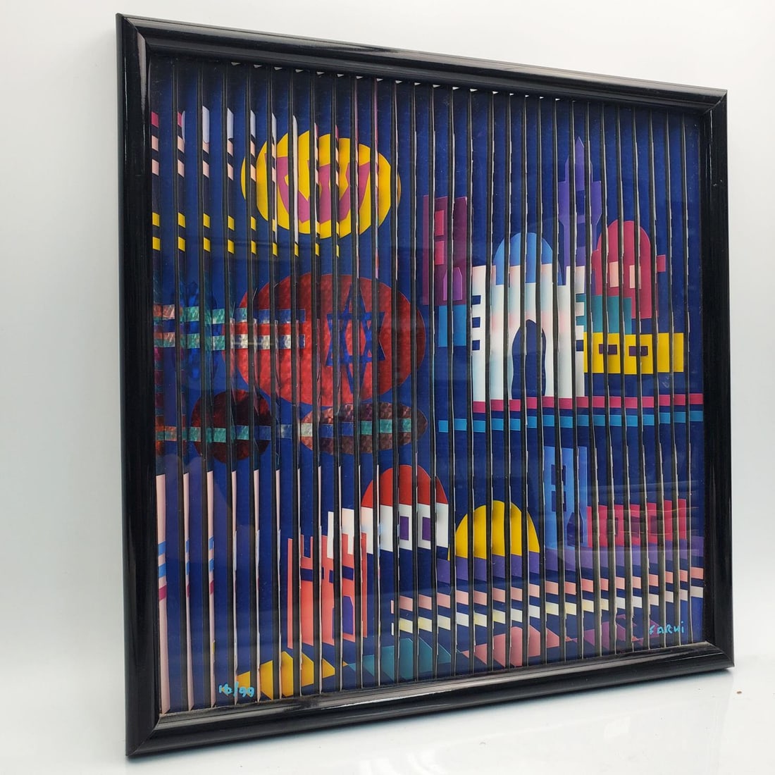 Josef Farhi, Israeli (1930-1997) 3-D Serigraph (1 of 7)