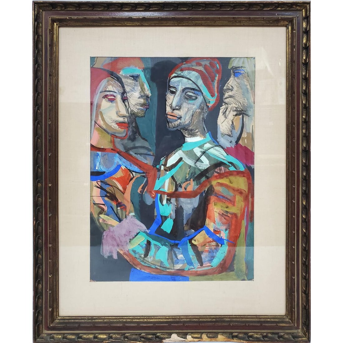 Josef Presser, American (1907-1967) Painting (1 of 3)