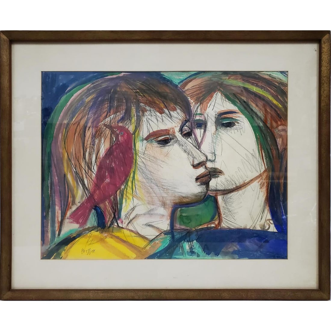 Josef Presser, American (1907-1967) Painting (1 of 3)