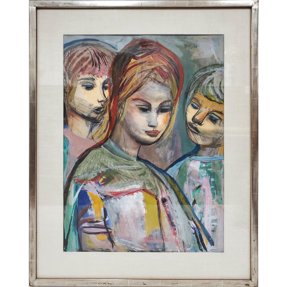 Josef Presser, American (1907-1967) Painting (1 of 3)