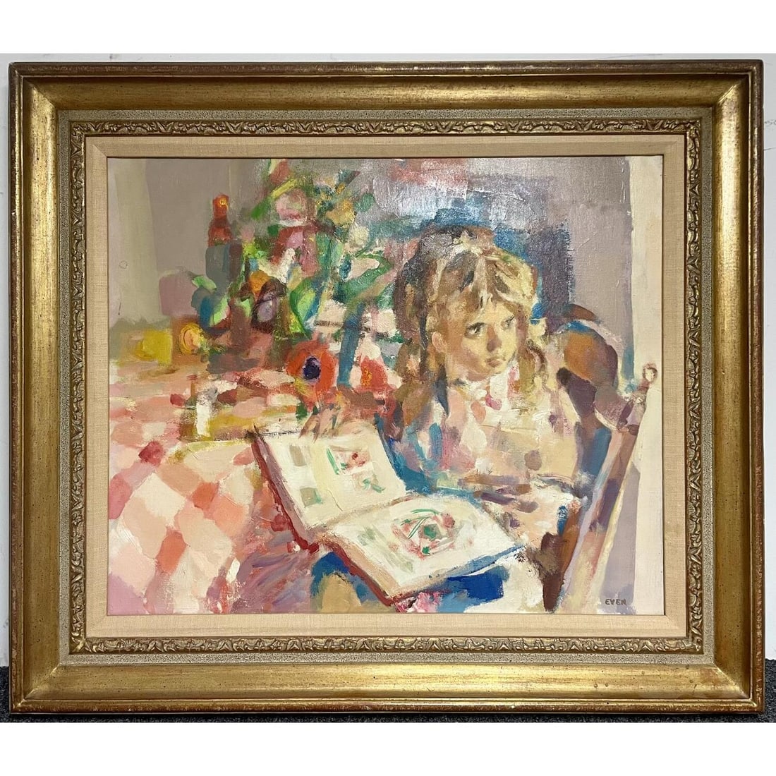 Jean Even, French (1910-1986) Painting (1 of 4)