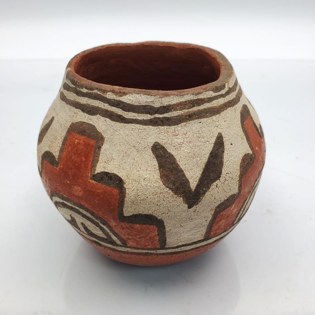 Eudora Montoya Santa Ana Pueblo Pottery Jar (1 of 3)