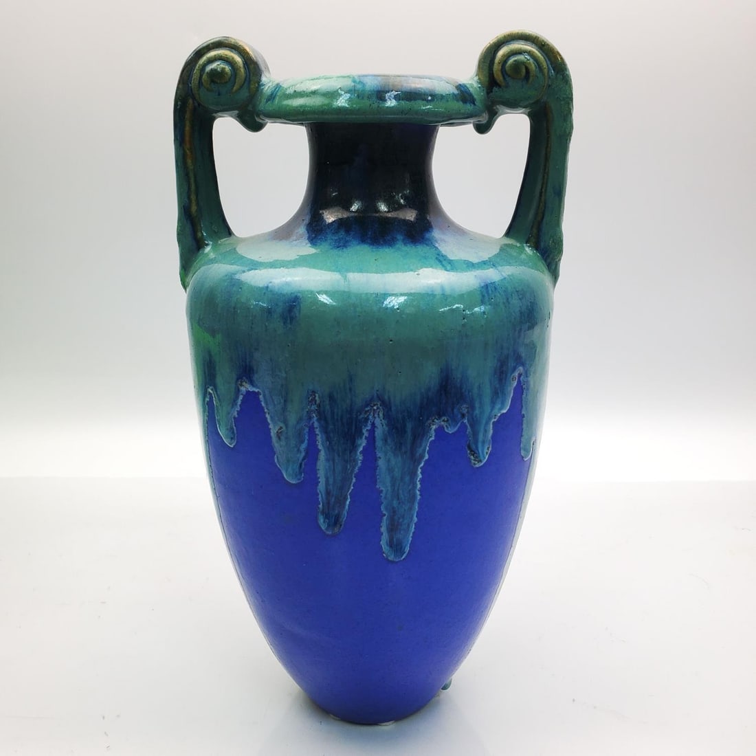 Antique Fulper Pottery 2 Handle Vase (1 of 8)