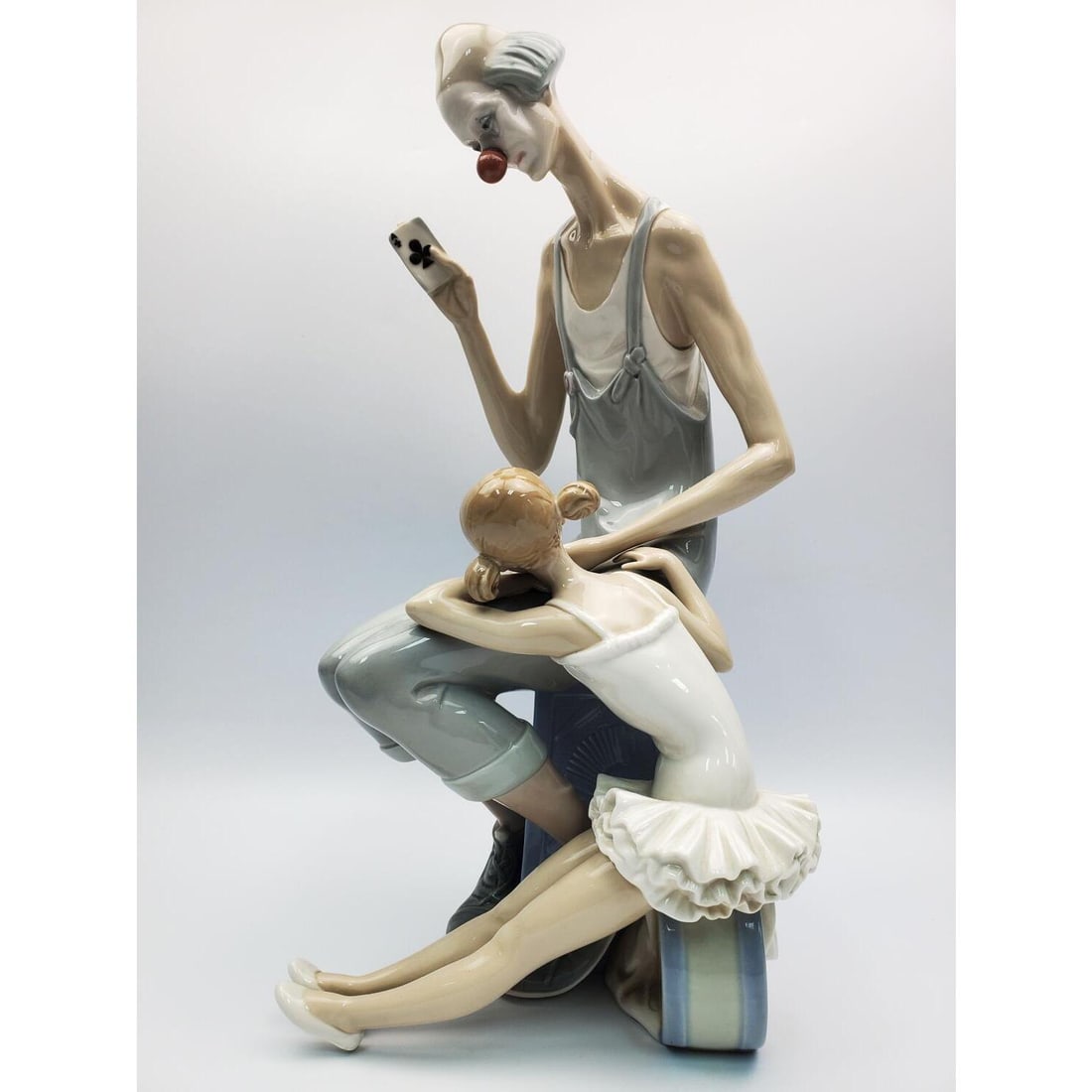 Vintage Lladro Figurine  "Magic Clown w/ Cards" (1 of 6)