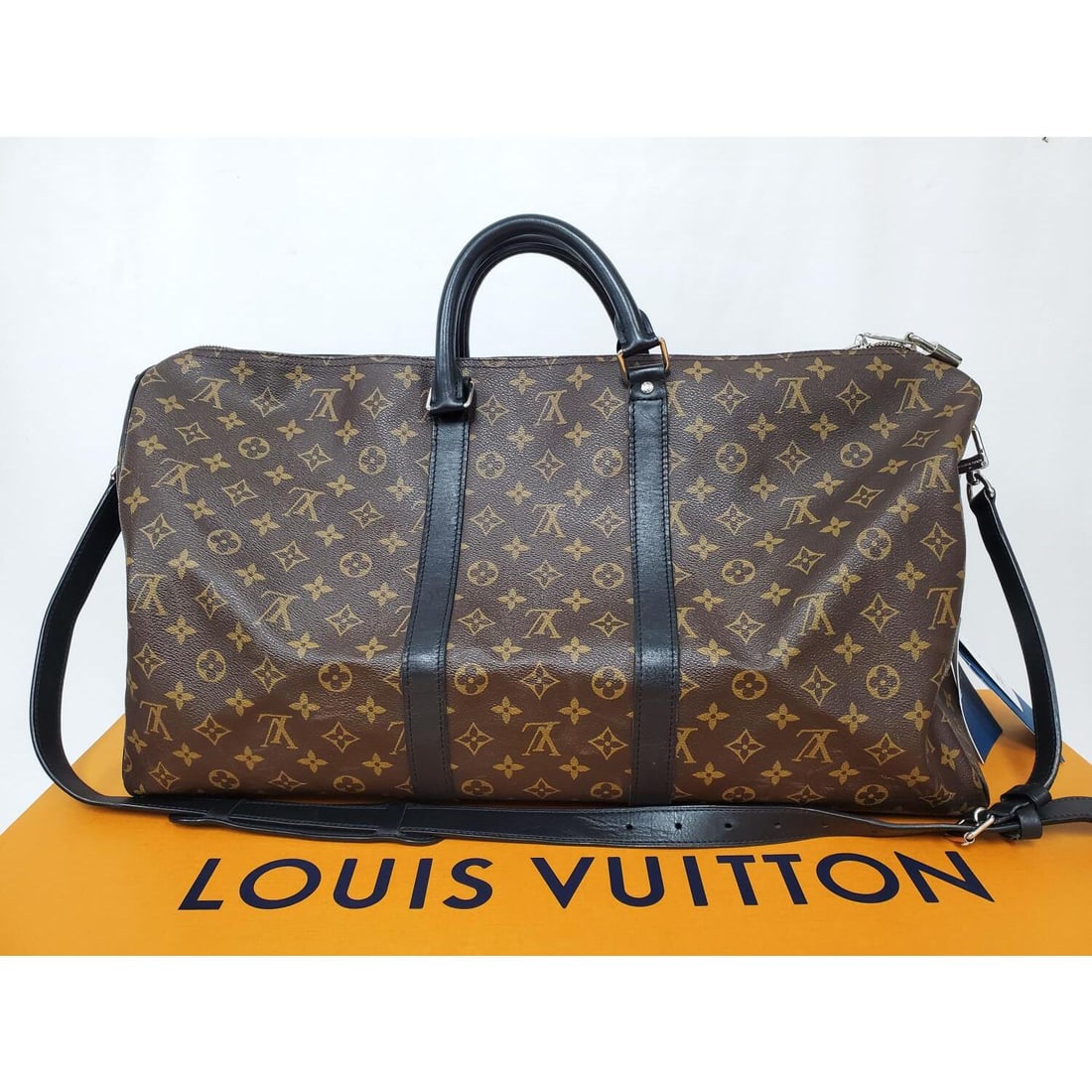 Louis Vuitton Keepall 55 Monogram Duffel Bag (1 of 8)