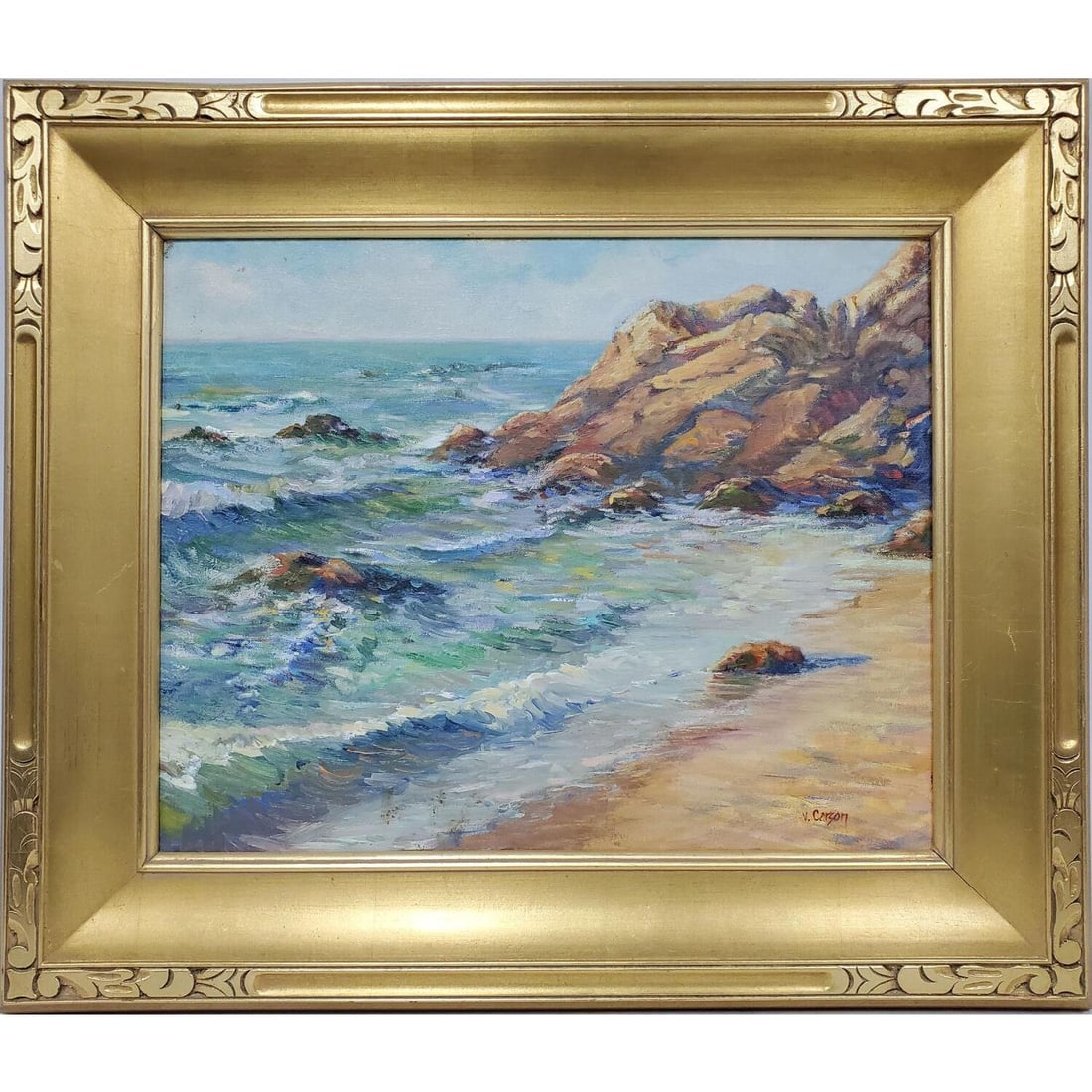 Valerie Carson, American ( 20th C.) Painting O/C (1 of 6)