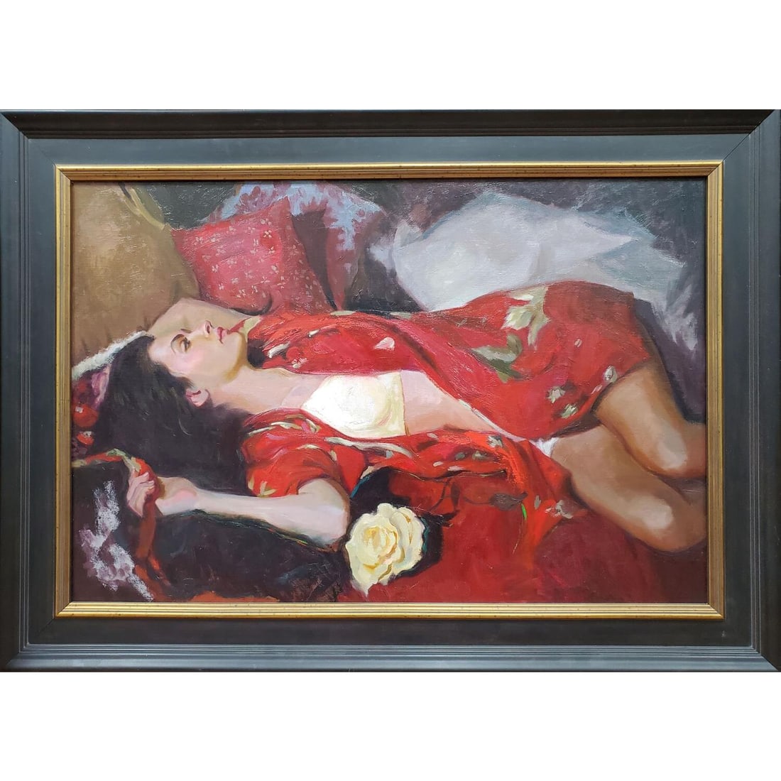 C.M Cooper, American, (Born 1952) Large Painting (1 of 4)