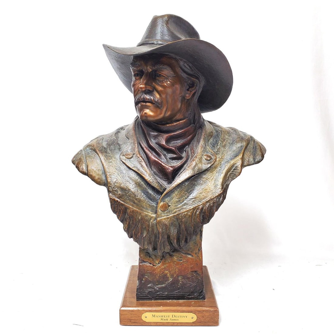 Mark James,Bronze Sculpture, "Manifest Destiny" (1 of 8)