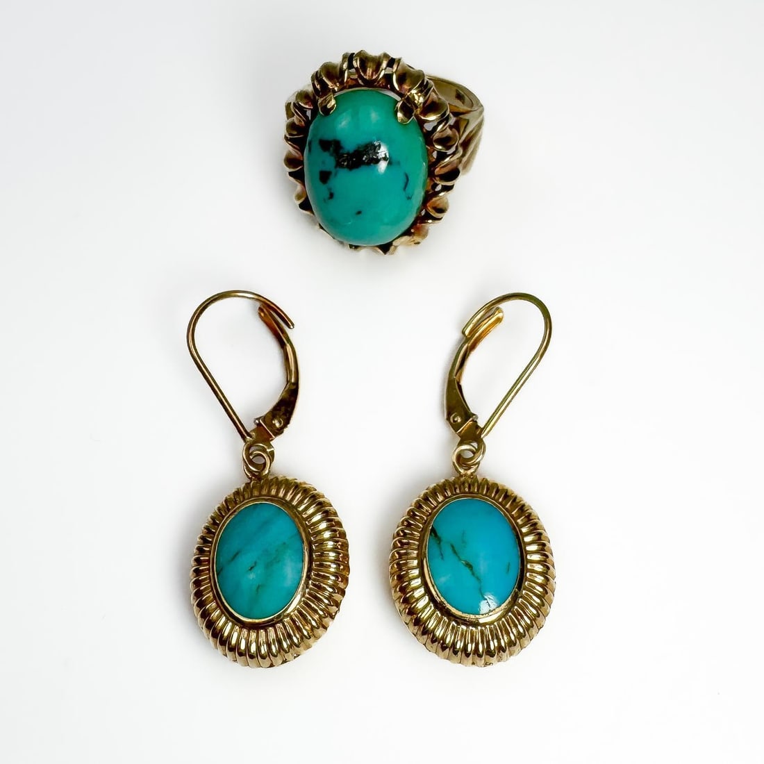 14K Gold & Turquoise Jewelry (1 of 8)
