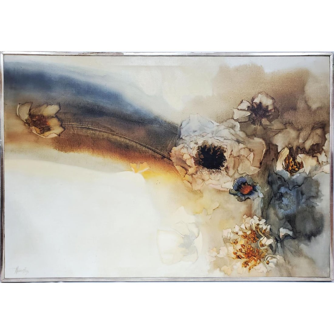 Florence Hasenflug, (1914-2010) Large Painting O/C (1 of 6)