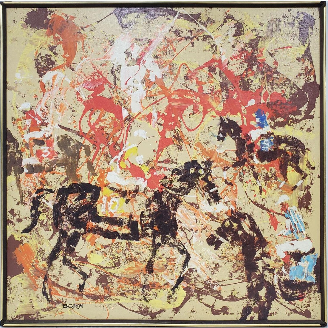 Magnus Engstrom, American (B.1936) Painting O/C (1 of 7)