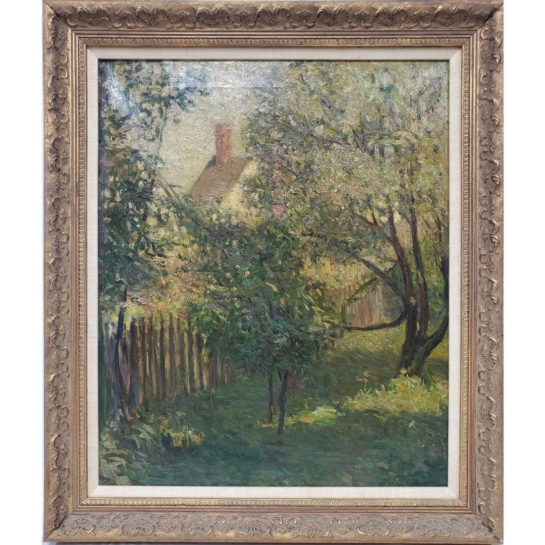 Signed "J.V Talmage" Impressionist Painting (1 of 7)