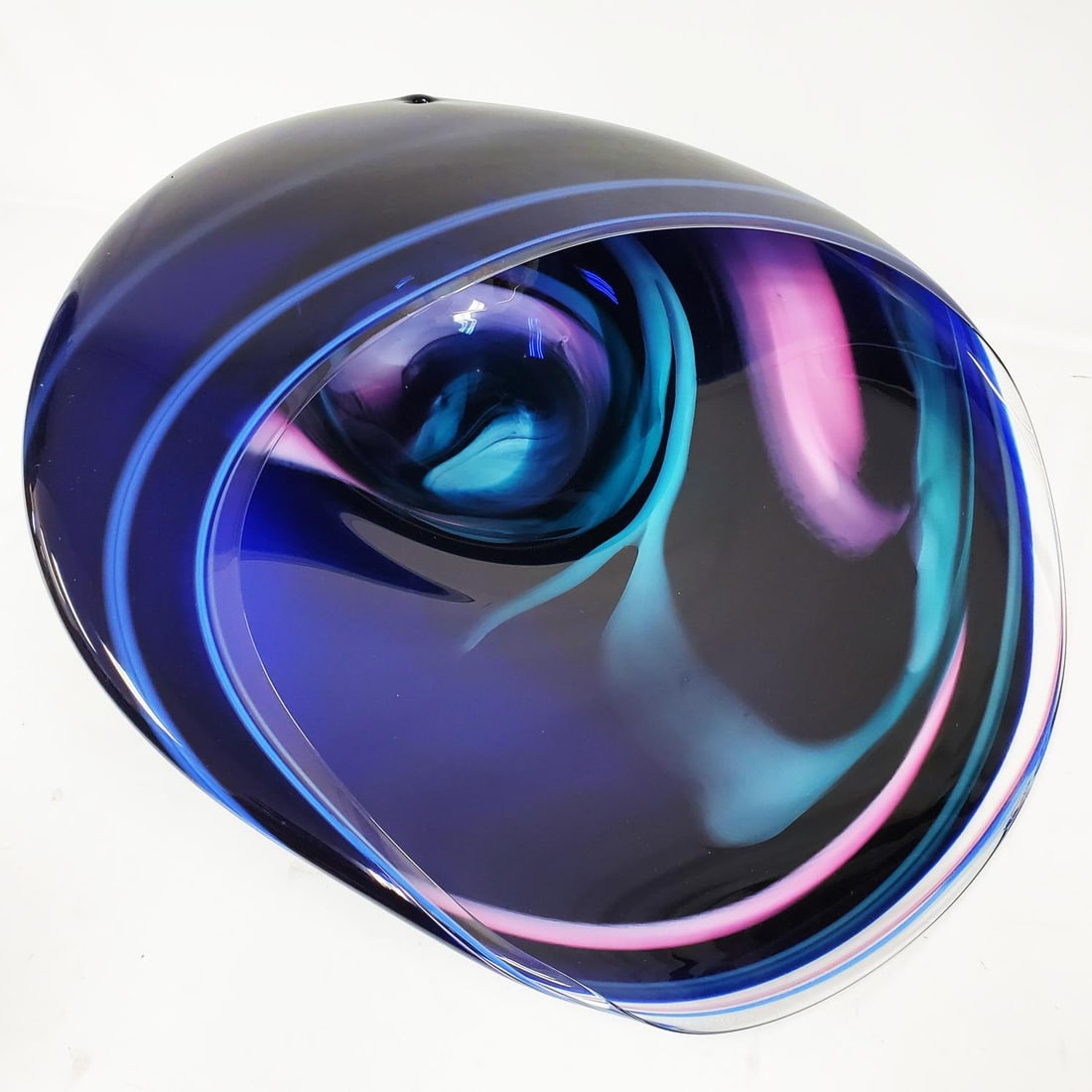 Monumental David Goldhagen Vintage Art Glass Centerpiece (1 of 13)