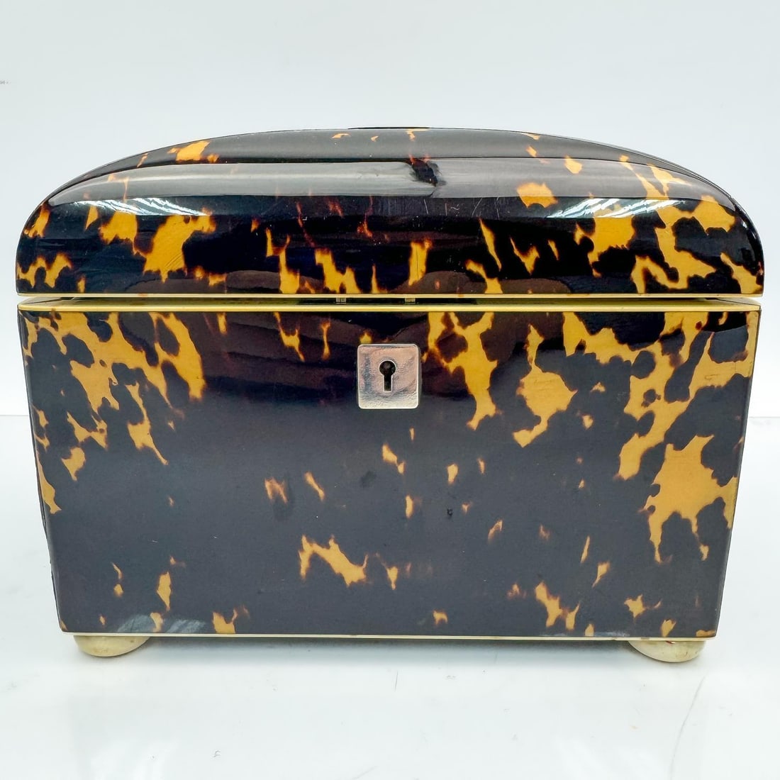 Antique 19th C. English Tea Caddy (1 of 4)