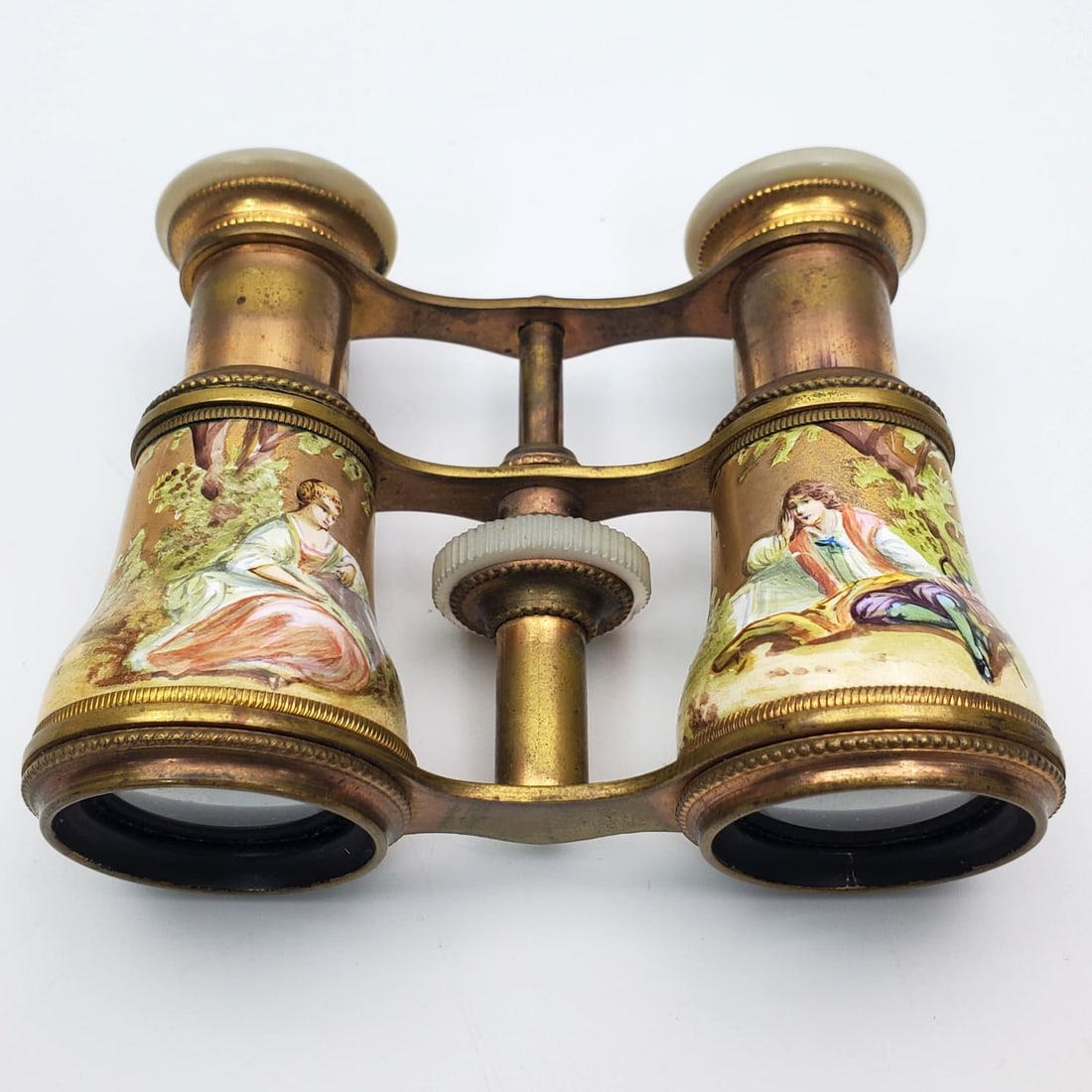 Antique French Hand Painted Opera Glasses (1 of 3)