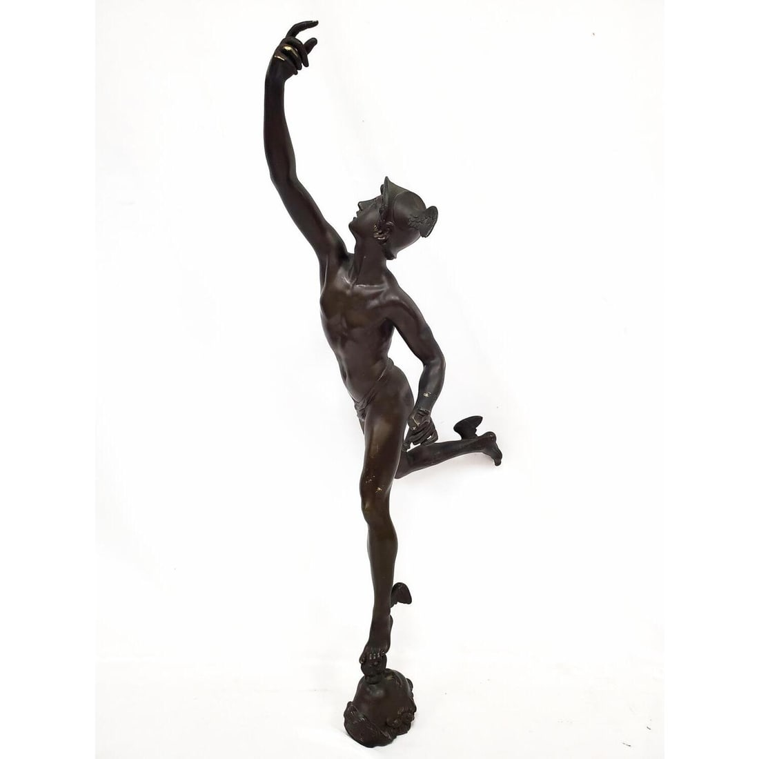 Antique Bronze Figure of Mercury (1 of 8)