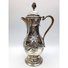 Antique English Georgian Sterling Silver Pitcher (1 of 5)