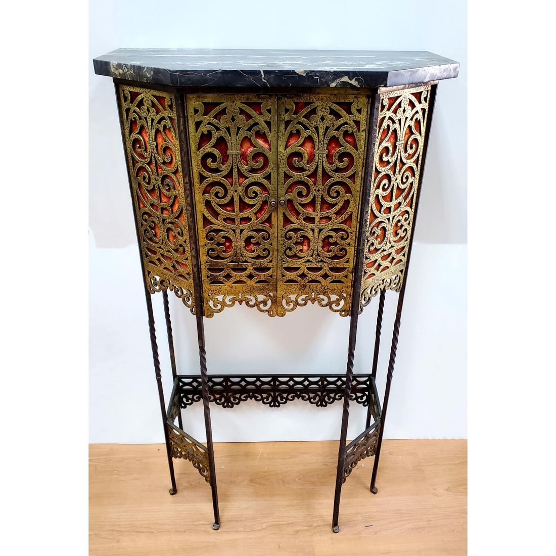 Attributed to Oscar Bach, Antique Art Deco Console (1 of 9)