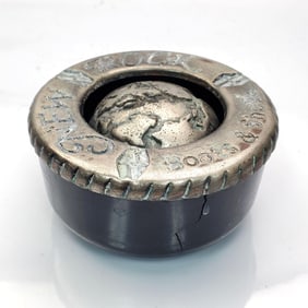 Vintage New Rock Boots & Shoes Advertising Ashtray
