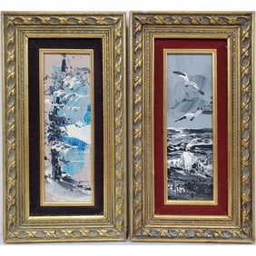 Morris Katz, American (1932-2010) 2 Paintings