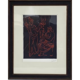 Andre Derain, French (1880-1954) Lithograph