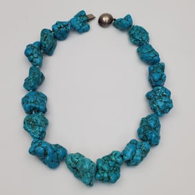 Turquoise & Silver Necklace