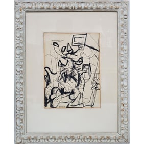 Josef Presser, American (1907-1967) Painting