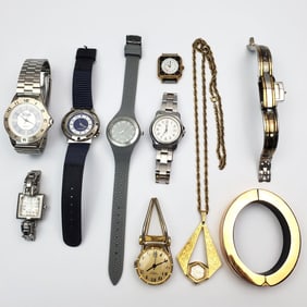 Bag Lot of Costume Jewelry Watches