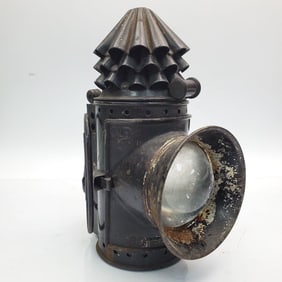 Antique 19th C. English Police Bulls-Eye Lantern