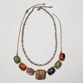 2 Good Quality Costume Jewelry Necklaces