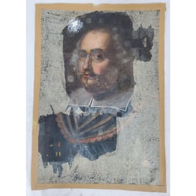 18th Century or Earlier Painting of a General, O/C
