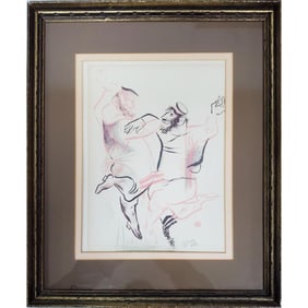 William Gropper (1897-1977) Judaica Lithograph
