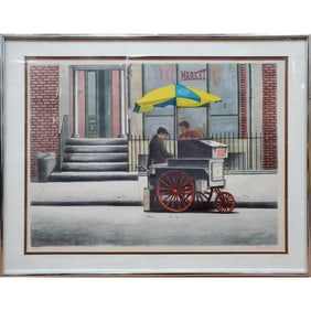 Gerry Dvorak, American (20th C.) Signed Lithograph