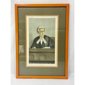 Lot of 2 Signed and Framed Prints