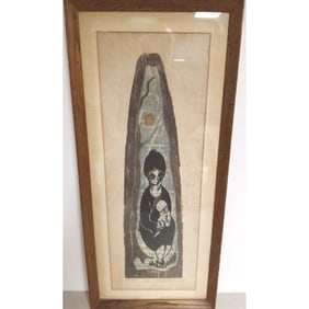 Donald Sutphin, American (1926-2015) Lithograph