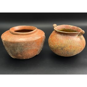 2 Pre Columbian Pottery Bowls from Columbia