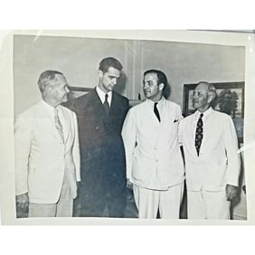 Original 1938 Black & White Howard Hughes Photo