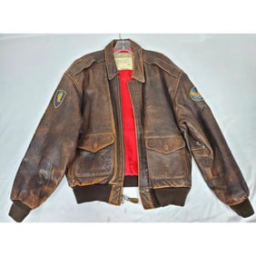 Gap 1980's Pilot Leather Jacket